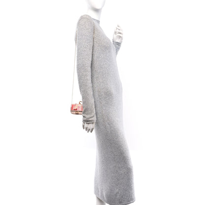 Fendi Canvas Vitello King FF Multicolor Embroidered Nano Baguette Charm Rosa Quarzo Bloody Mary Multicolor 2 of 10