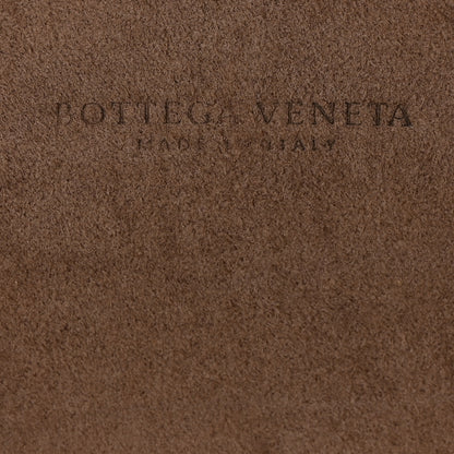 Bottega Veneta Nappa Intrecciato Chain Knot Clutch Caramel 6 of 9