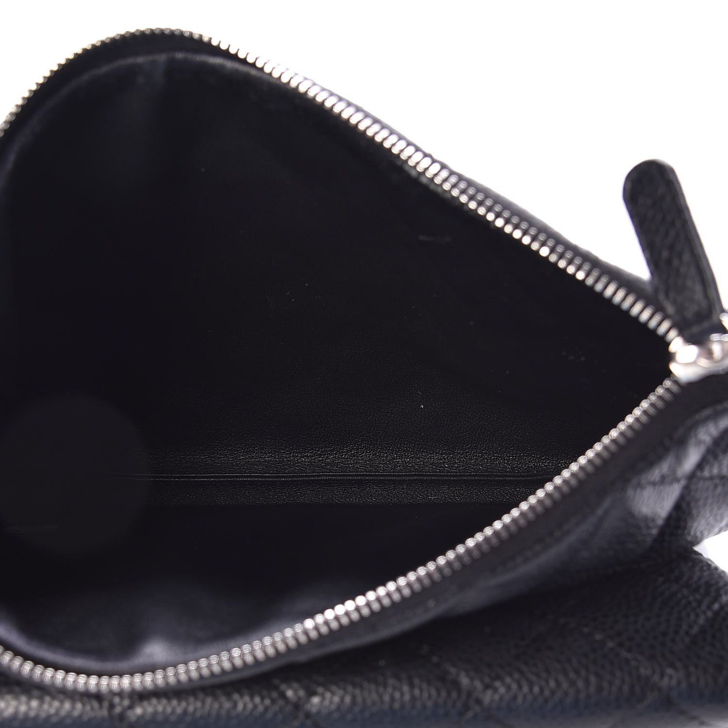 Chanel Caviar Quilted Daily Zip Crossbody Bag Black 5 of 10