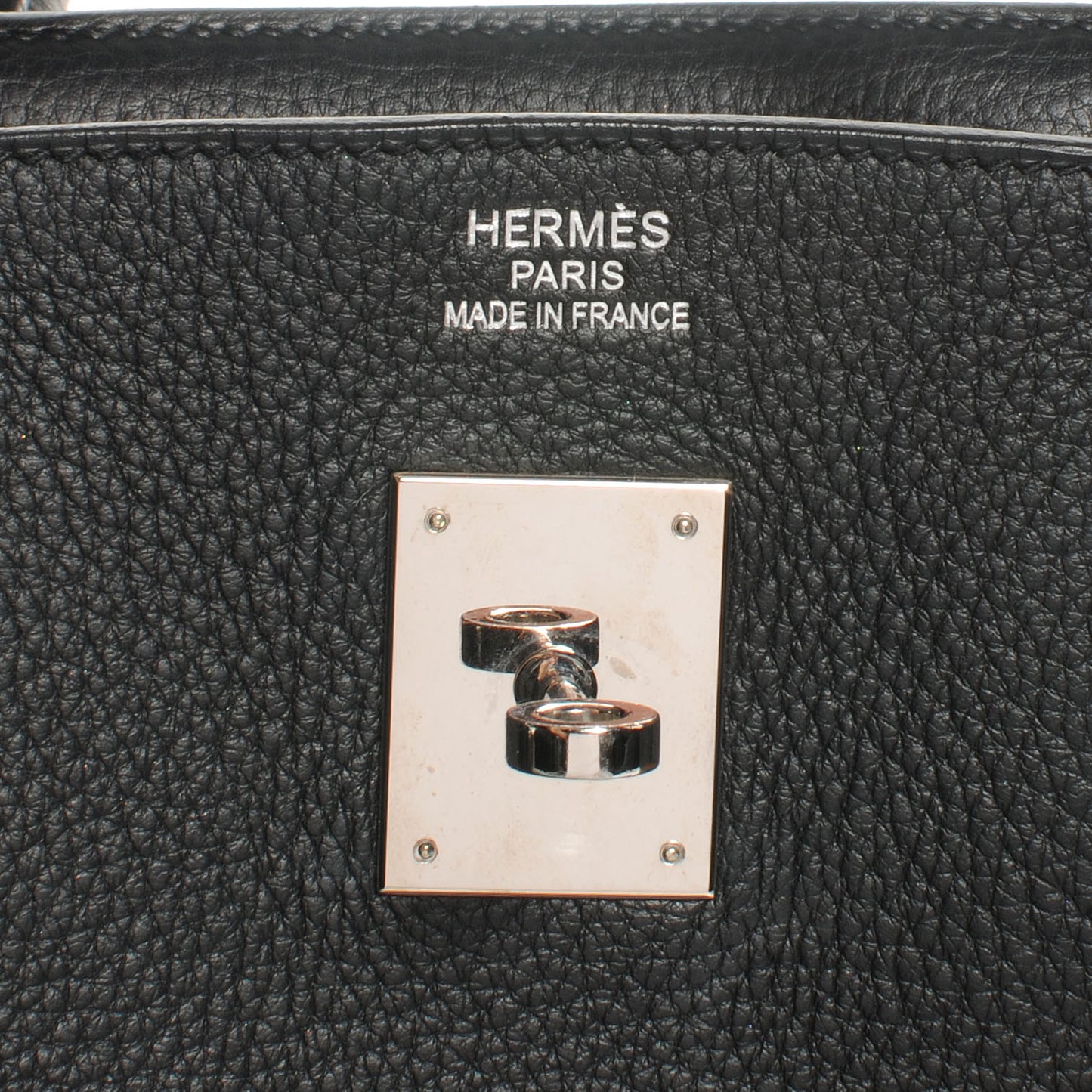 Taurillon Clemence Birkin 40 Black