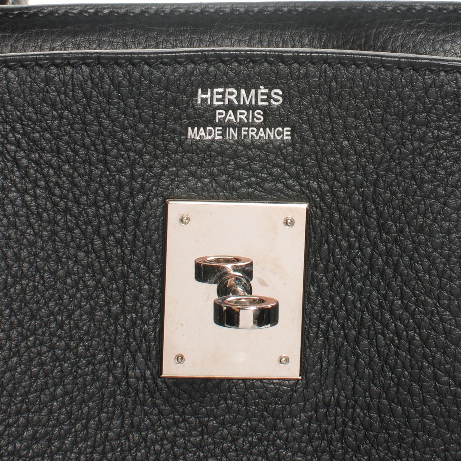 Hermes Taurillon Clemence Birkin 40 Black 6 of 9