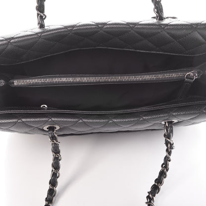 Chanel Caviar Quilted City Shopping Tote Black 5 of 12