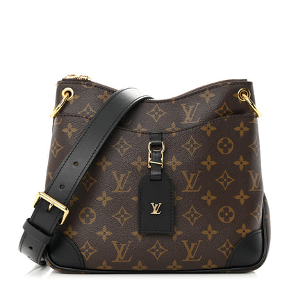 Louis Vuitton Monogram Odeon PM Black 1 of 10