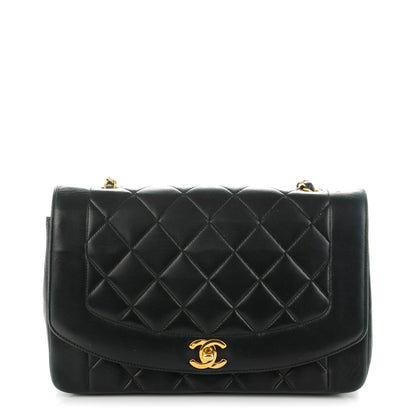 Chanel Lambskin Medium Single Flap Black 1 of 9