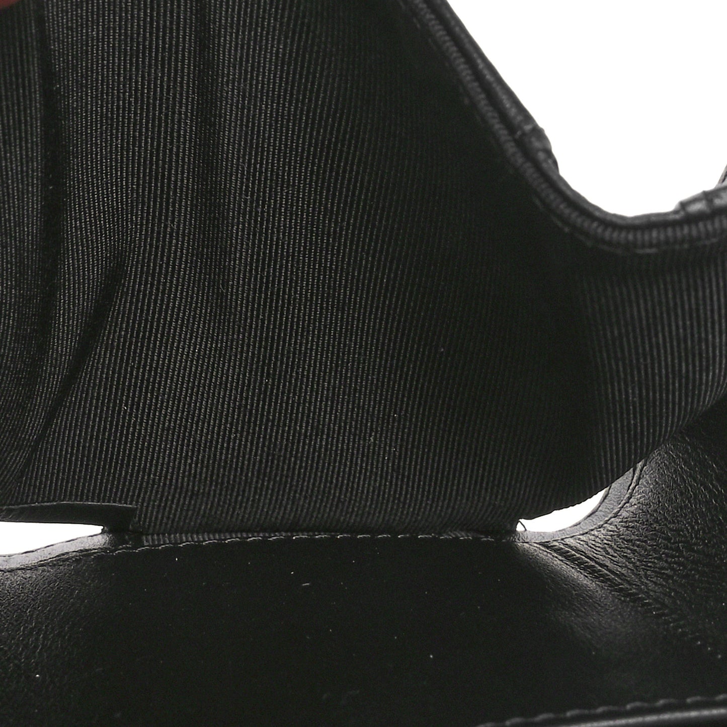 Patent Quilted Reissue Compact Wallet So Black