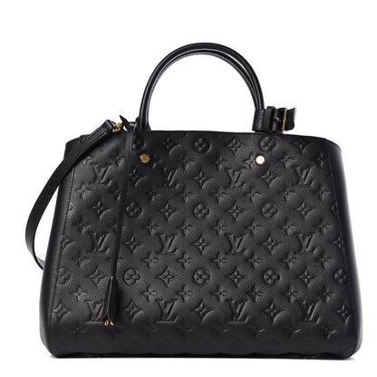 Louis Vuitton Empreinte Montaigne GM Black 1 of 12