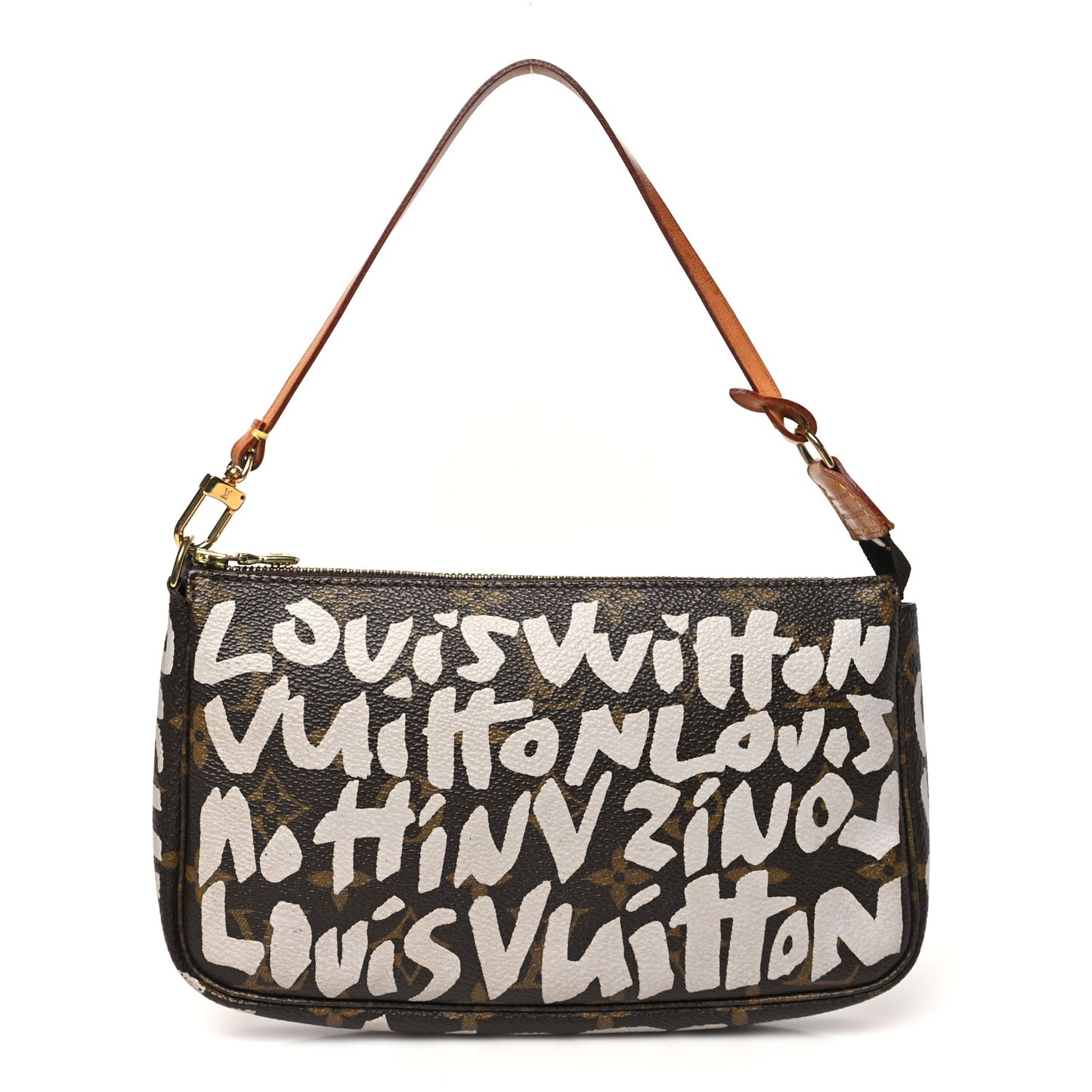 Monogram Graffiti Pochette Accessories Silver