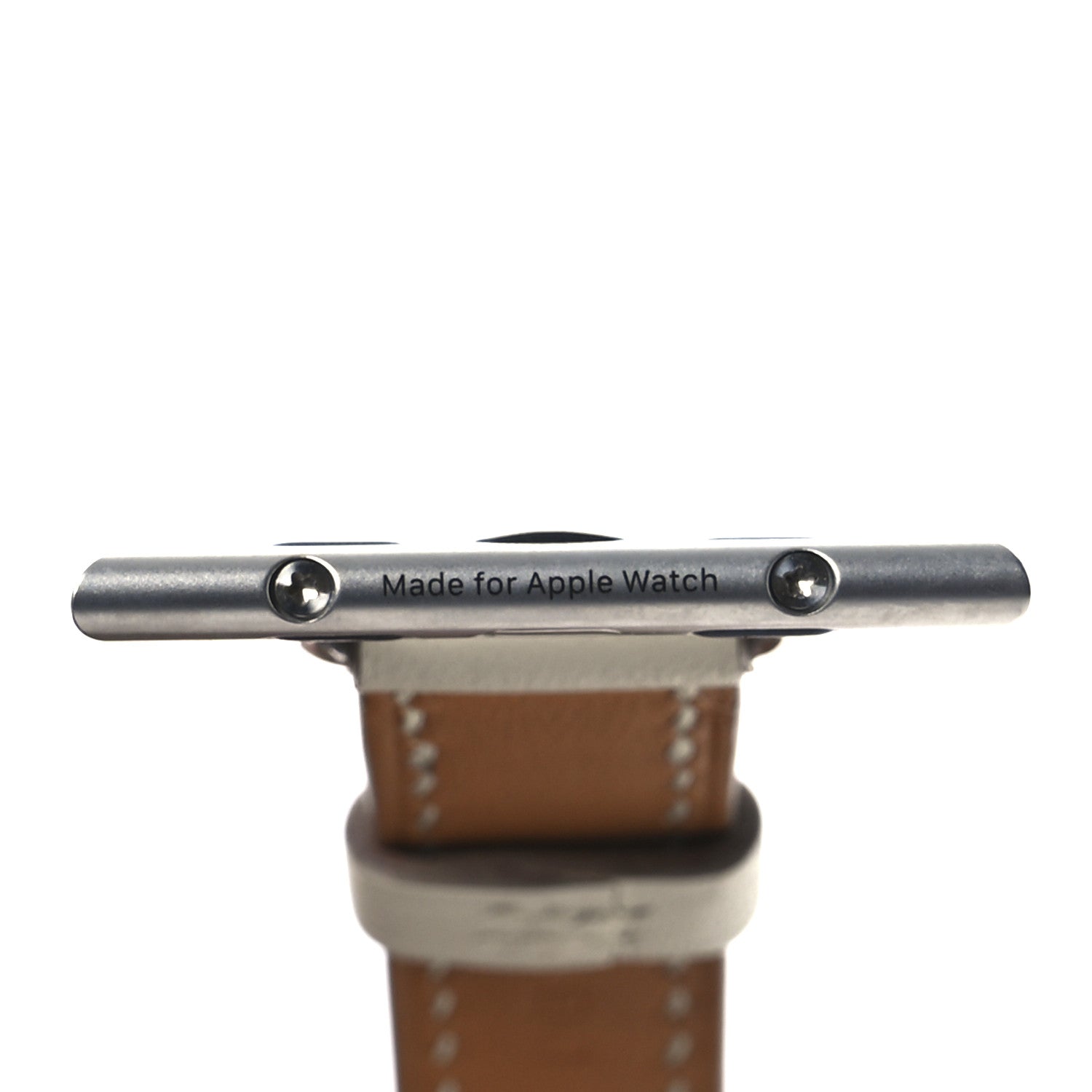 Hermes Swift 42 mm Apple Watch Double Tour Strap Craie 7 of 10
