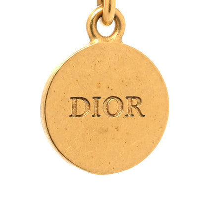 Christian Dior Metal Petit CD Choker Necklace Gold 5 of 5