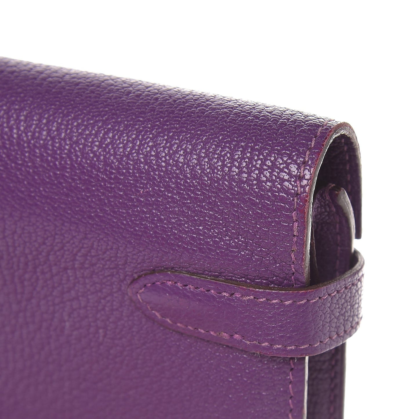 Chevre Mysore Kelly Longue Wallet Violet