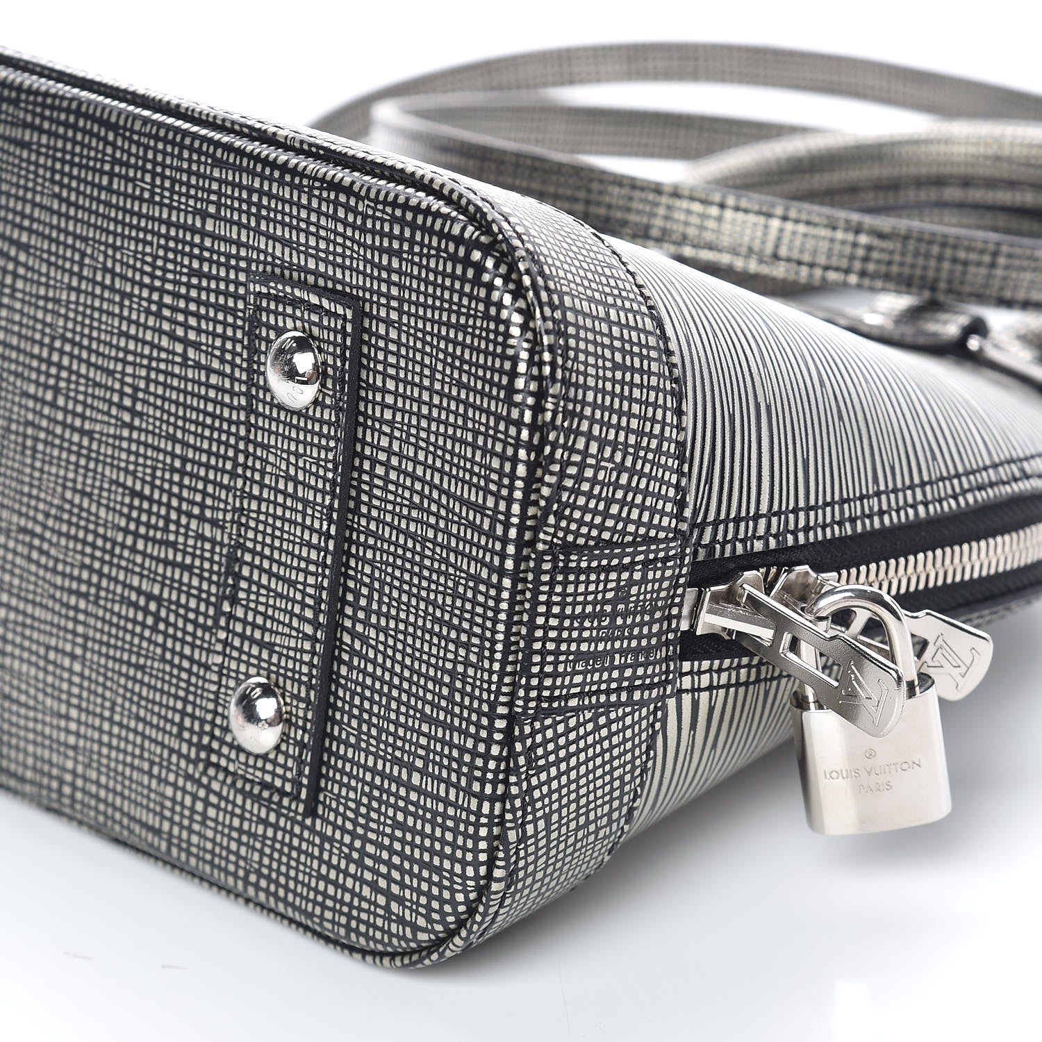Louis Vuitton Epi Alma BB Platine 10 of 10