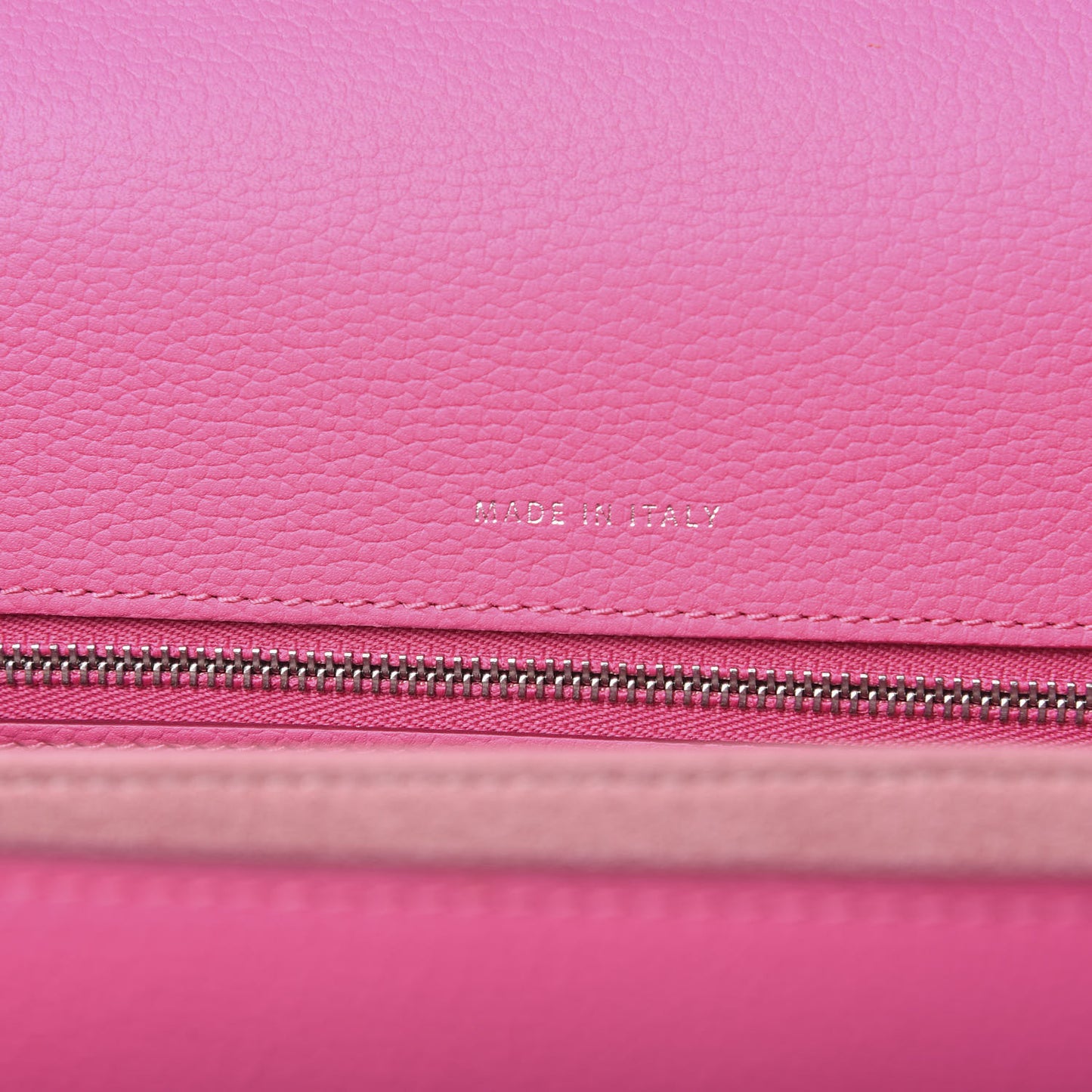 Grained Calfskin Medium Patricia Park Avenue Satchel Sugar Pink