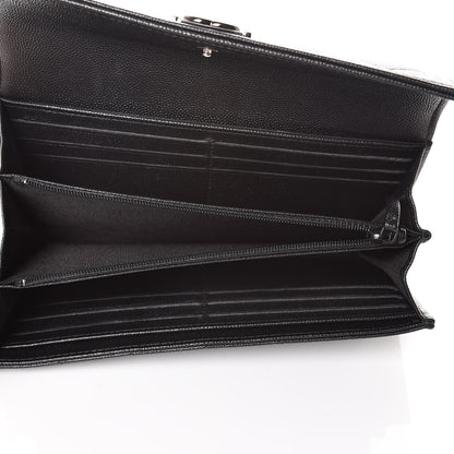 Chanel Caviar Quilted Boy Flap Wallet So Black 5 of 10