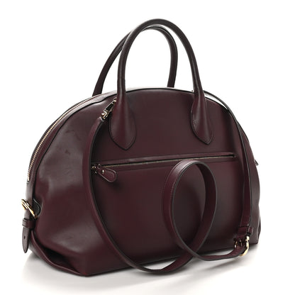 Salvatore Ferragamo Calfskin Fiamma Bag Rouge Black 3 of 11