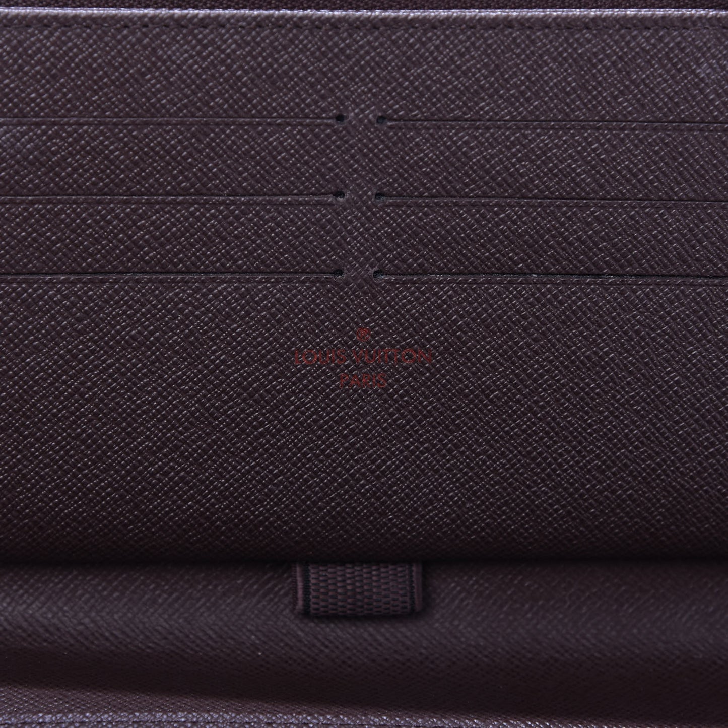Damier Ebene Zippy Organizer Wallet