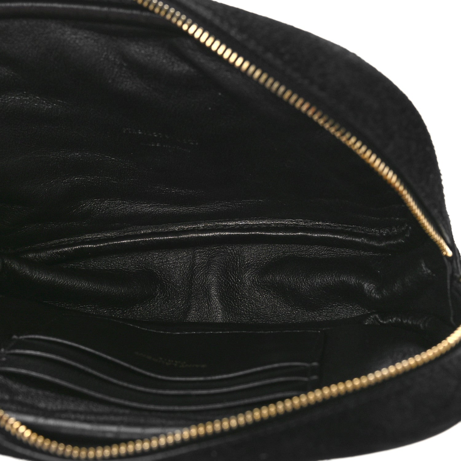 Saint Laurent Suede Matelasse Monogram Mini Lou Camera Bag Black 5 of 8