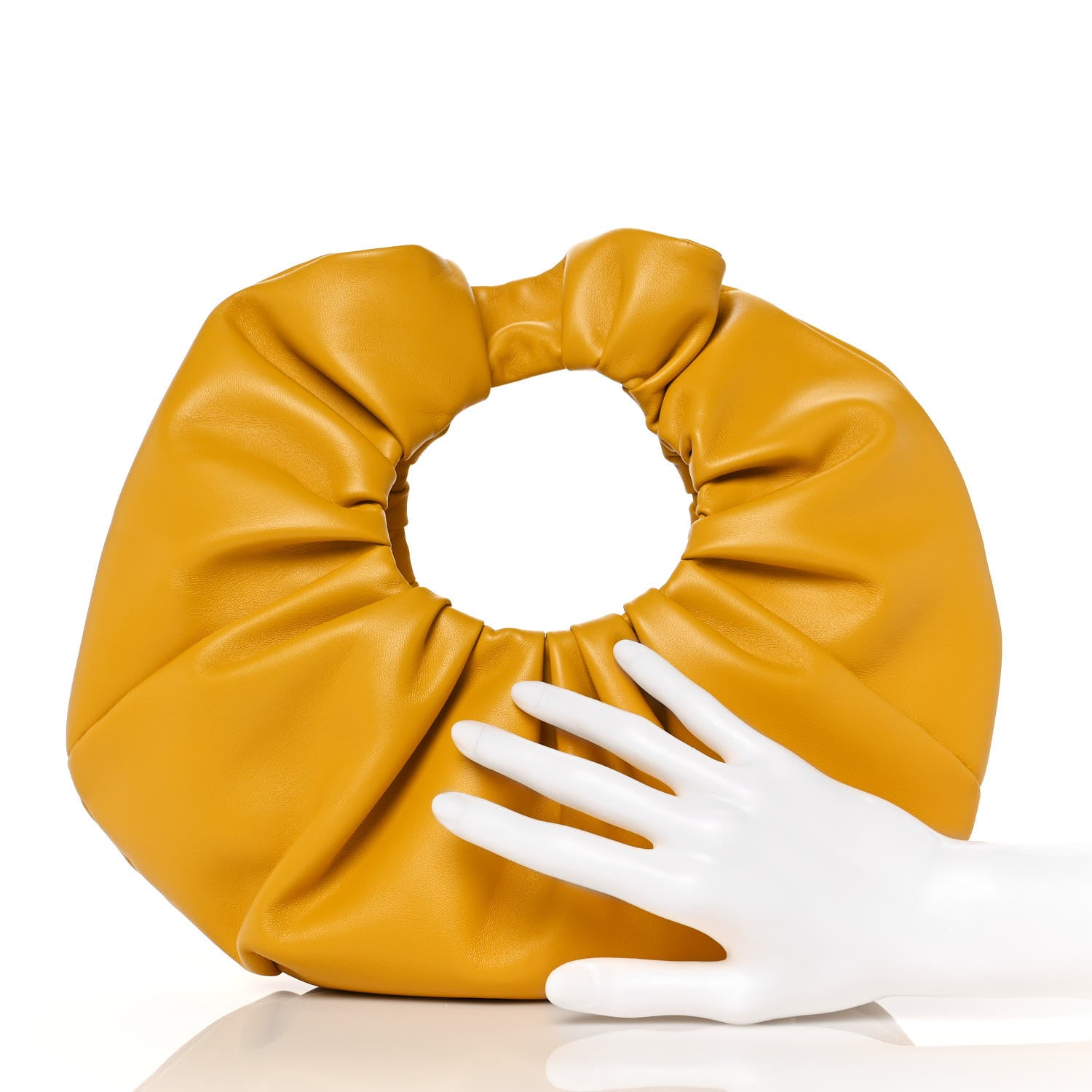 Mansur Gavriel Lambskin Mini Scrunchie Bag Sun 2 of 8