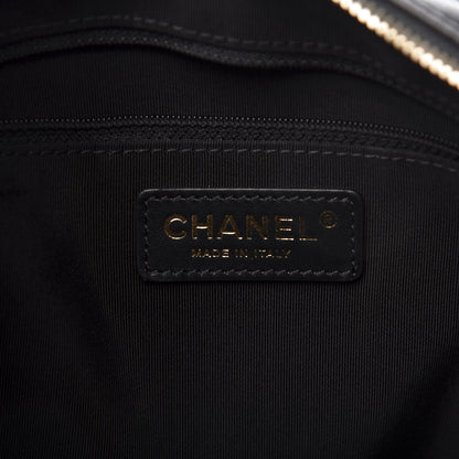 Chanel Calfskin Quilted CC Medium Vanity Case Black 7 of 11