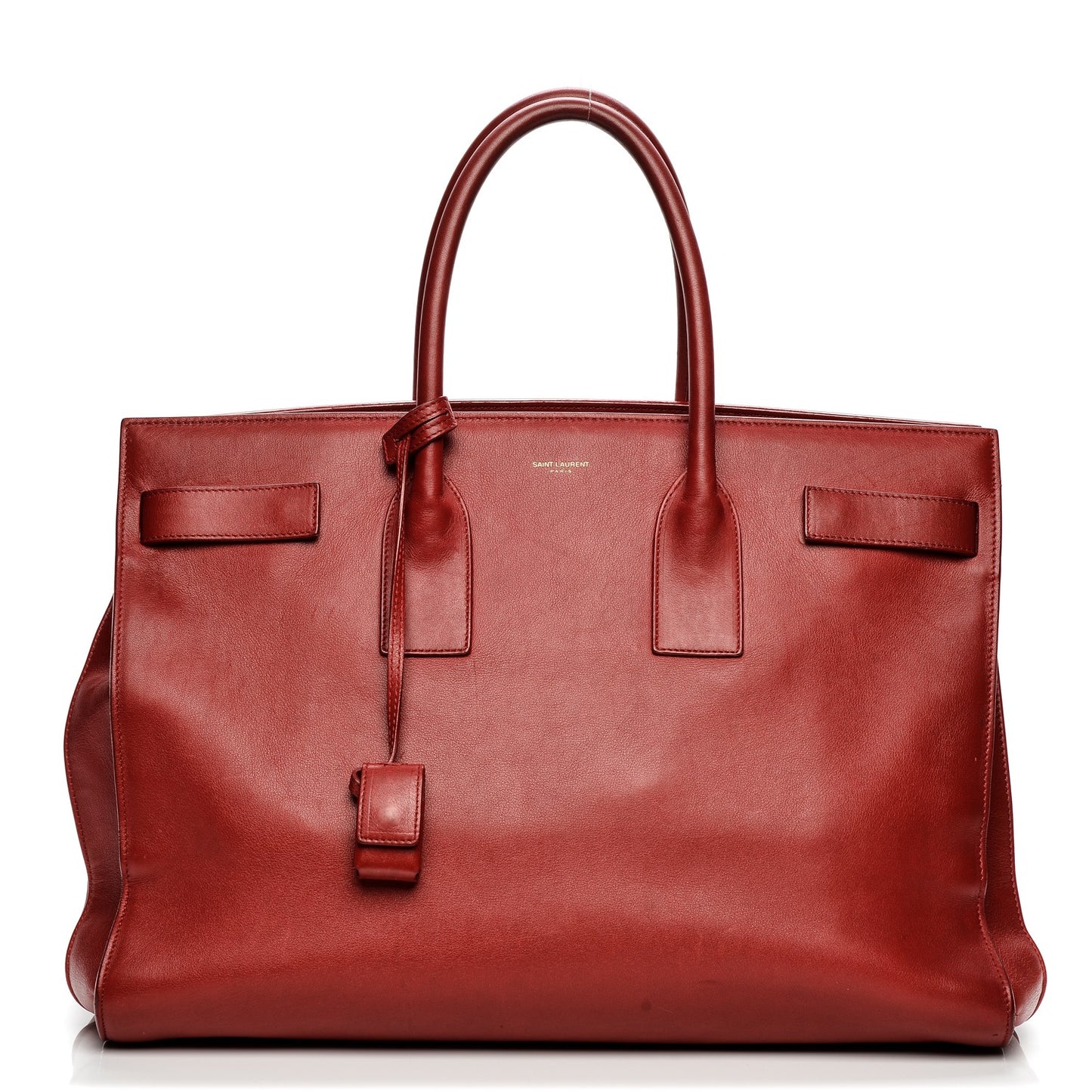 Calfskin Large Sac de Jour Carryall Red