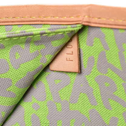 Louis Vuitton Monogram Graffiti Neverfull GM Green 9 of 10