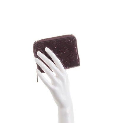 Louis Vuitton Vernis Zippy Coin Purse Rouge Fauviste 2 of 7