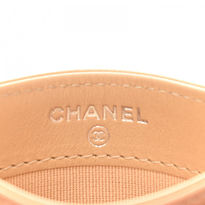 Chanel Caviar Quilted Card Holder Beige 6 of 8