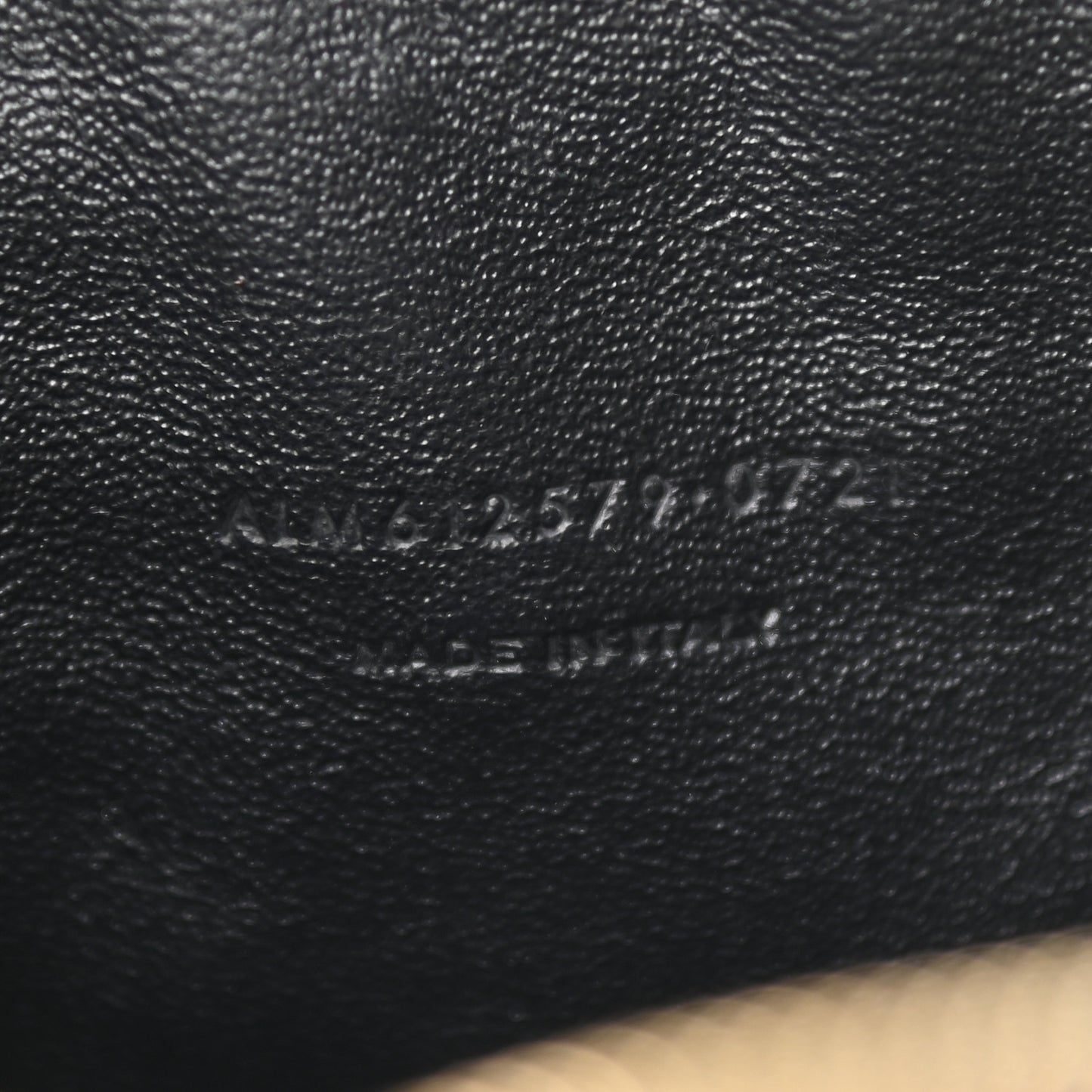 Grain De Poudre Matelasse Monogram Mini Lou Camera Bag Black
