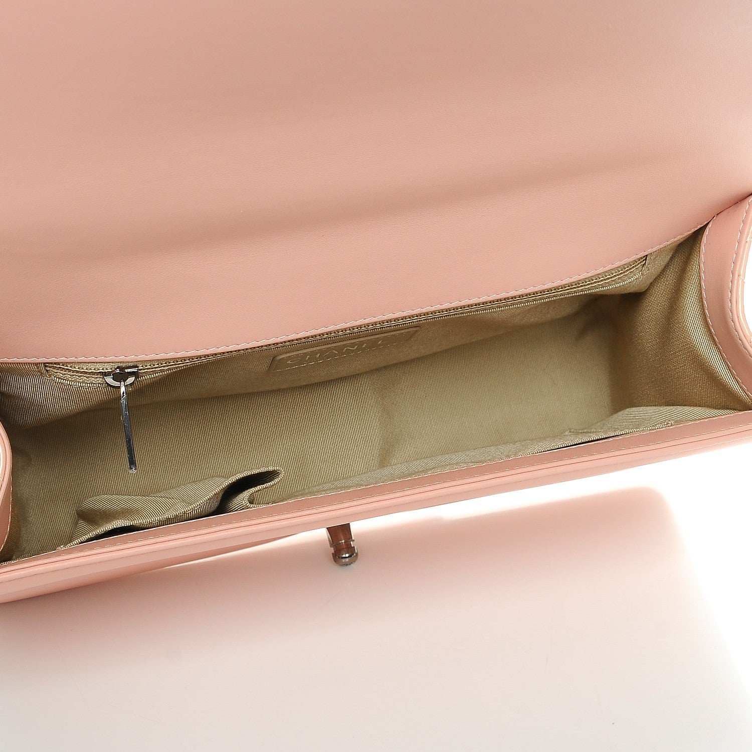 Chanel Patent Quilted Medium Boy Flap Light Pink 5 of 8