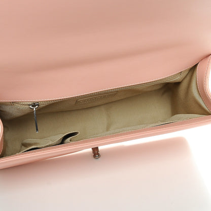 Chanel Patent Quilted Medium Boy Flap Light Pink 5 of 8