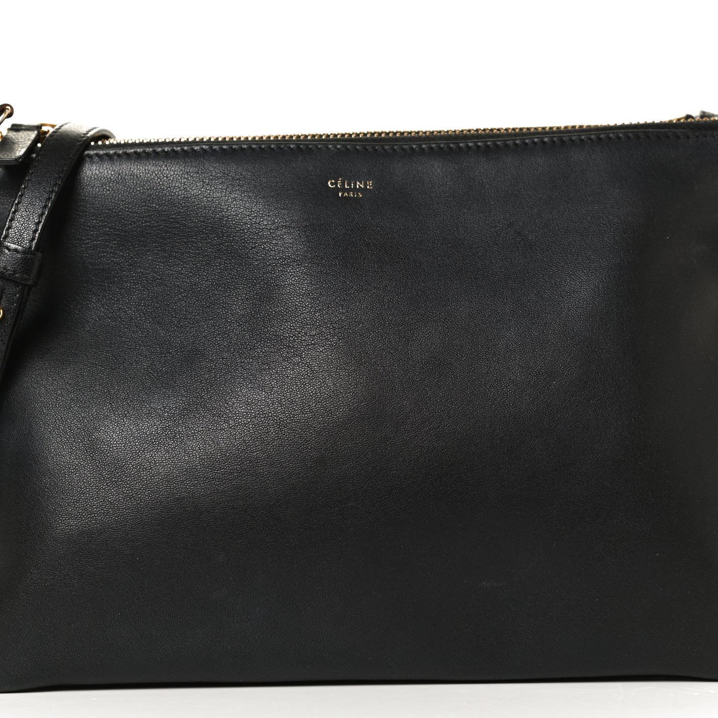 Lambskin Small Trio Crossbody Bag Black