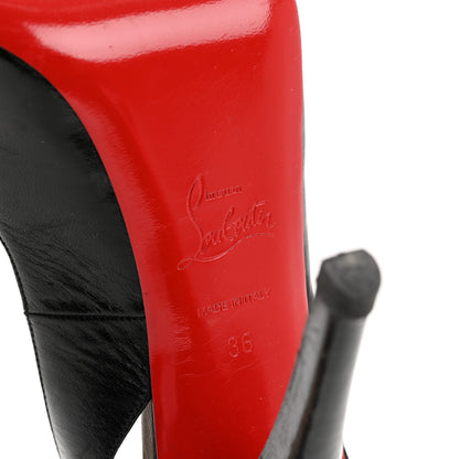 Christian Louboutin Kid No Prive 120 Pumps 36 Black 8 of 9