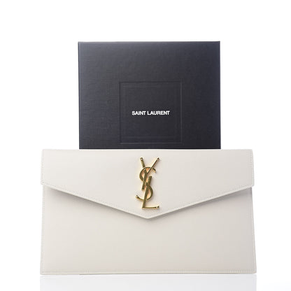 Saint Laurent Grain De Poudre Uptown Pouch Crema Soft 8 of 8