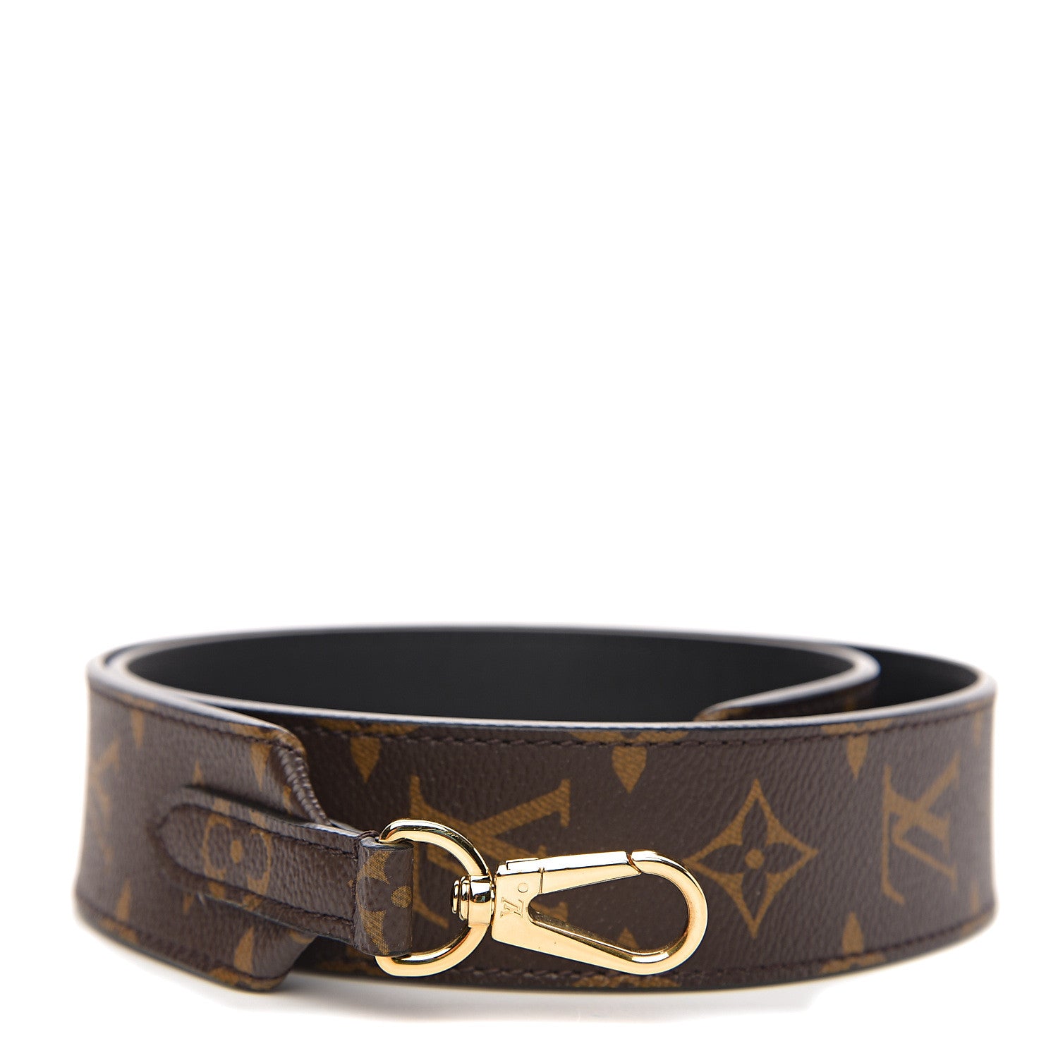 Louis Vuitton Monogram Bandouliere Shoulder Strap Black 1 of 4