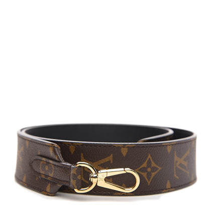 Louis Vuitton Monogram Bandouliere Shoulder Strap Black 1 of 4