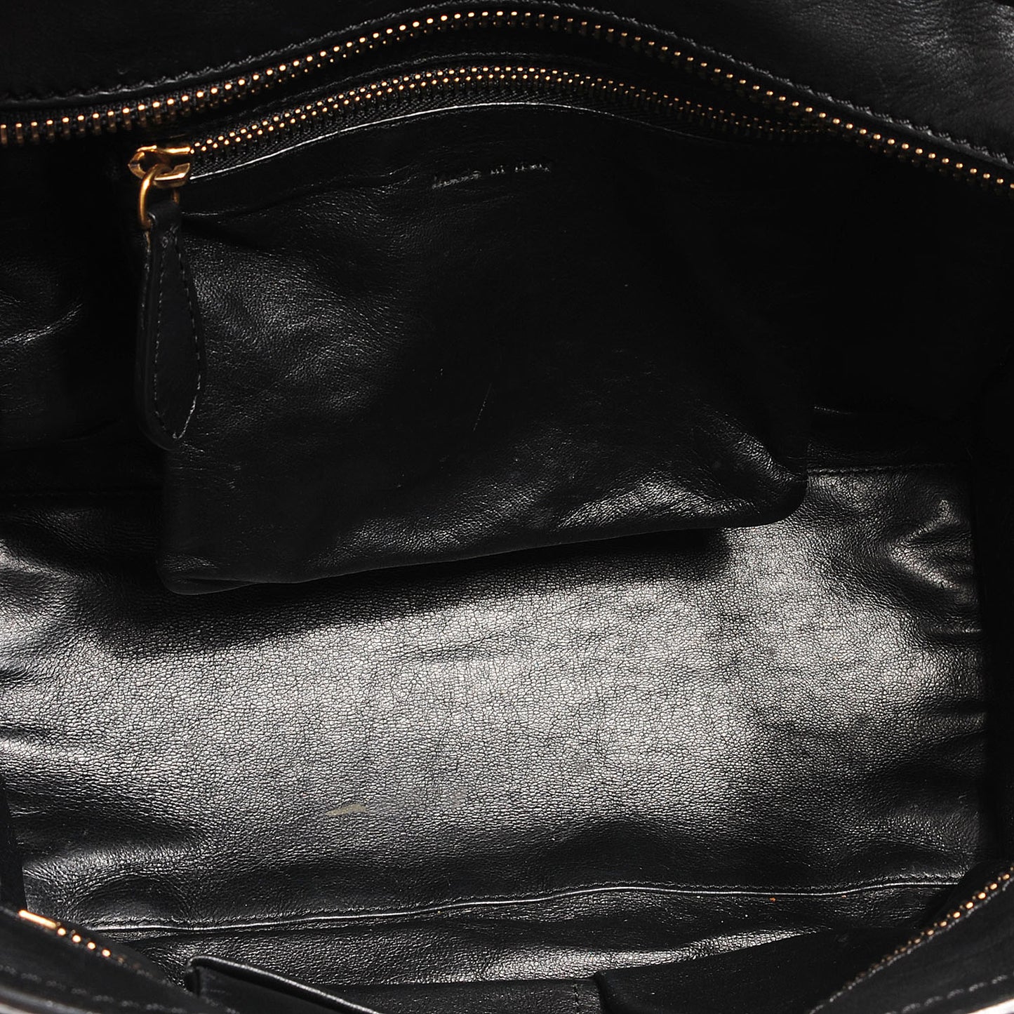 Smooth Calfskin Micro Luggage Black