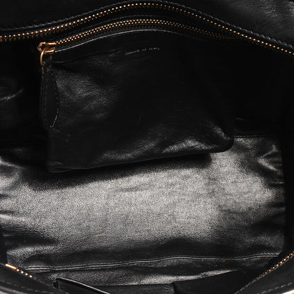 Celine Smooth Calfskin Micro Luggage Black 7 of 8