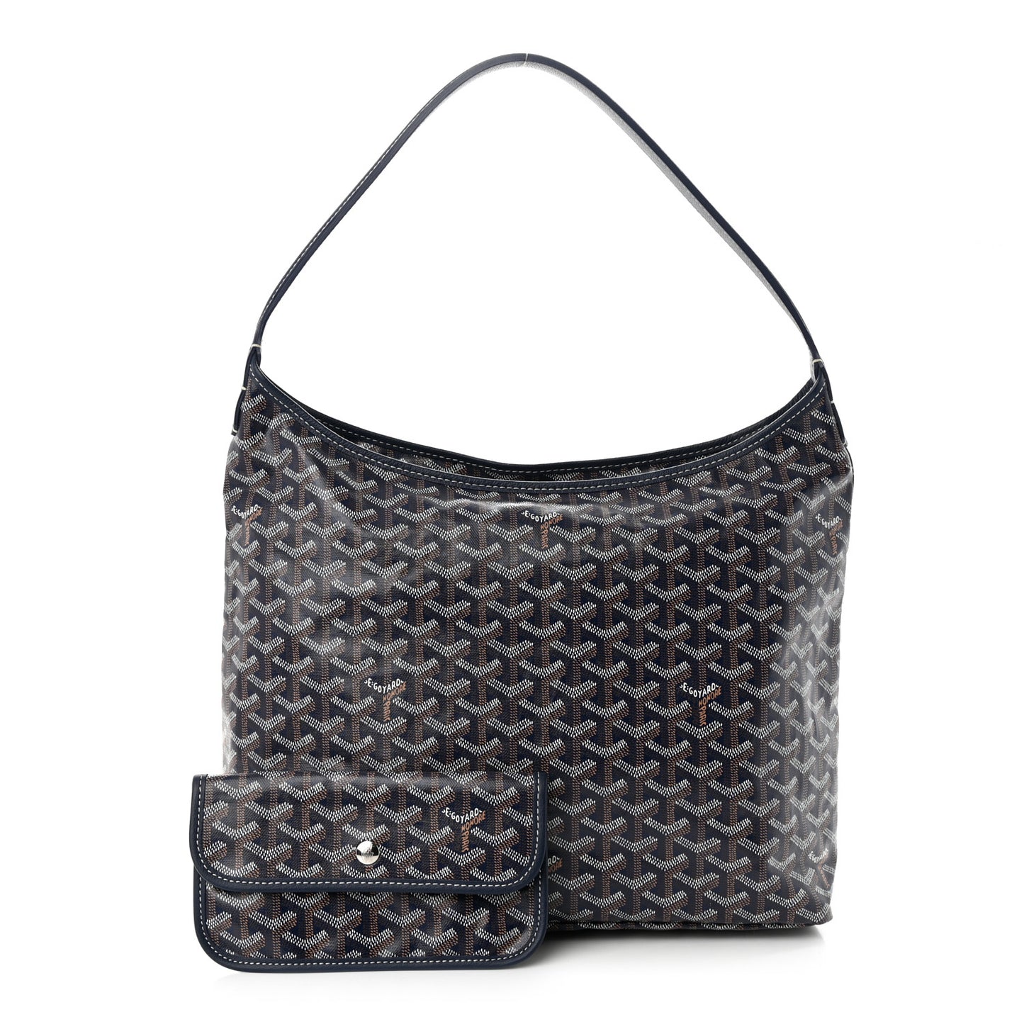 Goyardine Boheme Hobo Navy Blue