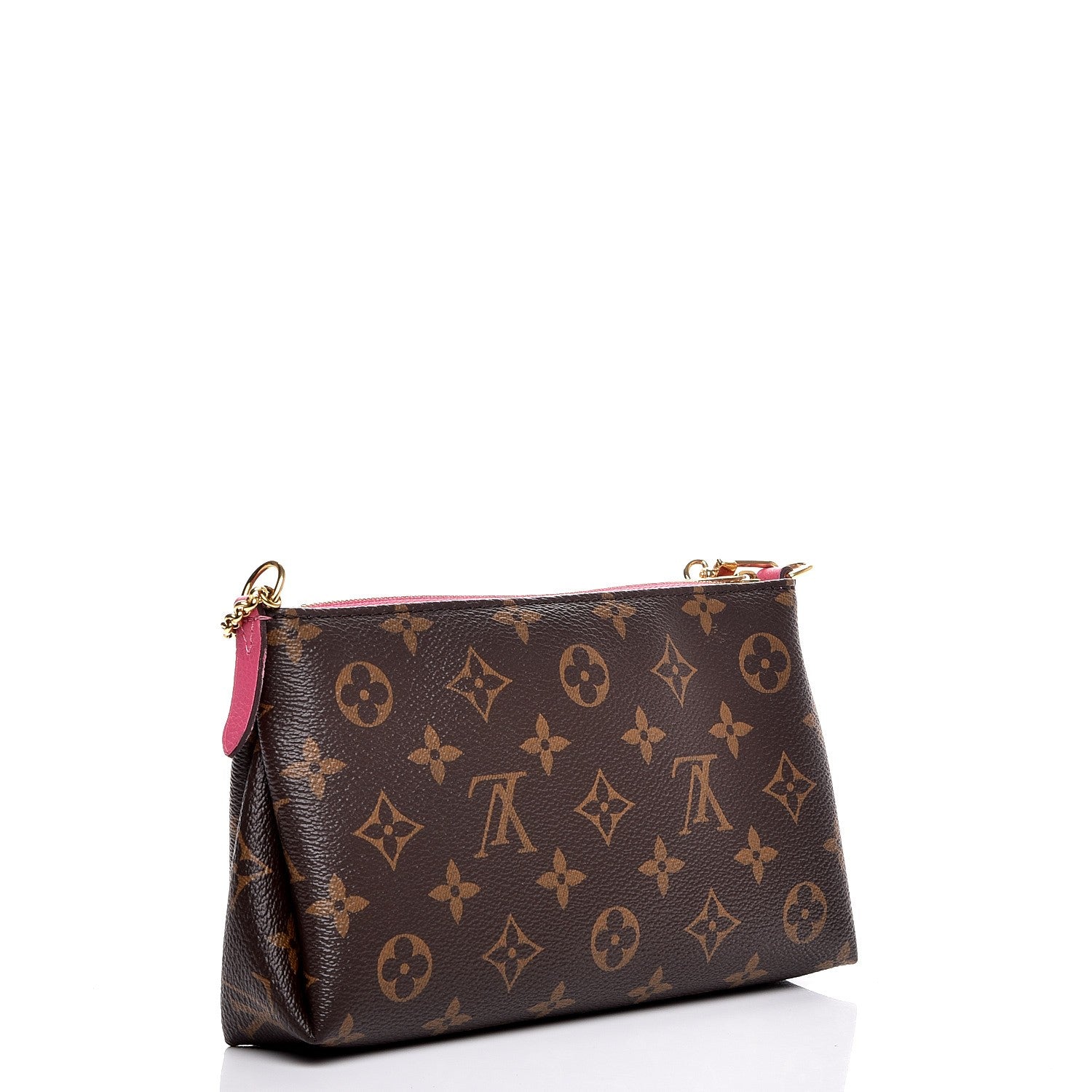 Louis Vuitton Monogram Pallas Clutch Rose Fizzy 3 of 10