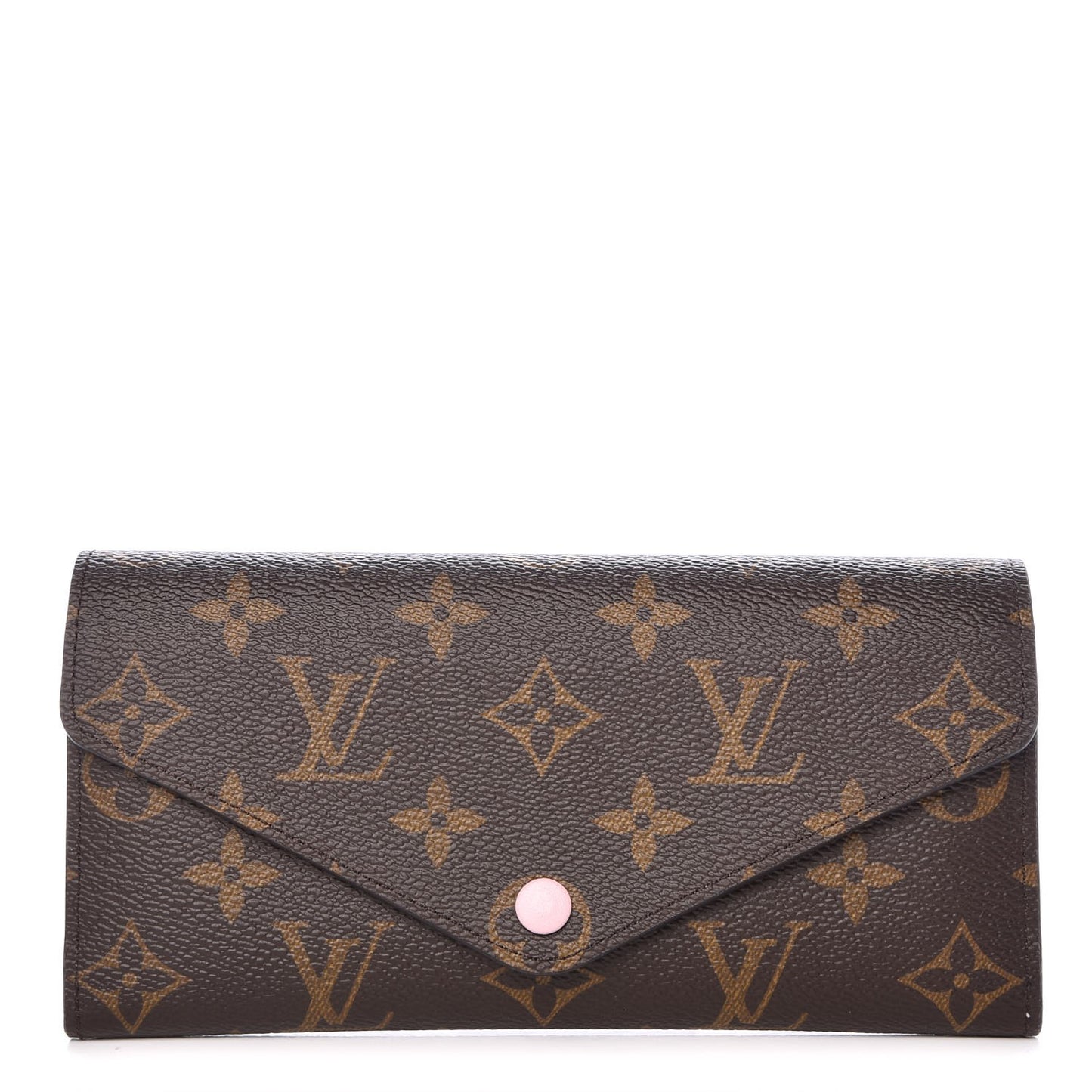 Monogram Josephine Wallet Rose Ballerine