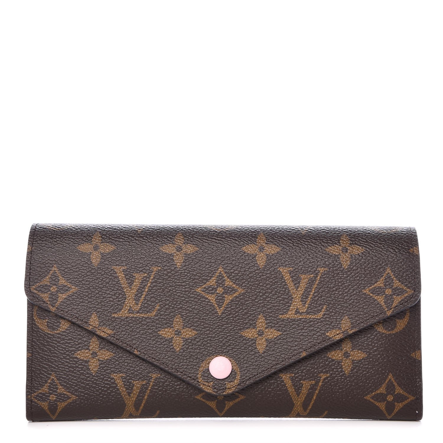Louis Vuitton Monogram Josephine Wallet Rose Ballerine 1 of 9