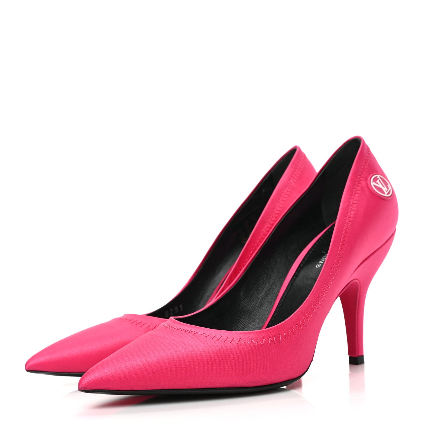 Satin Archlight Pumps 38 Rose Pop Pink