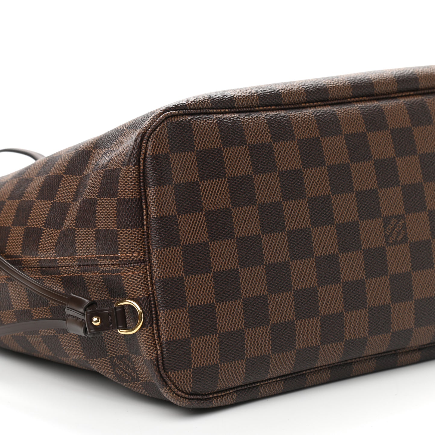 Damier Ebene Neo Neverfull MM Rose Ballerine