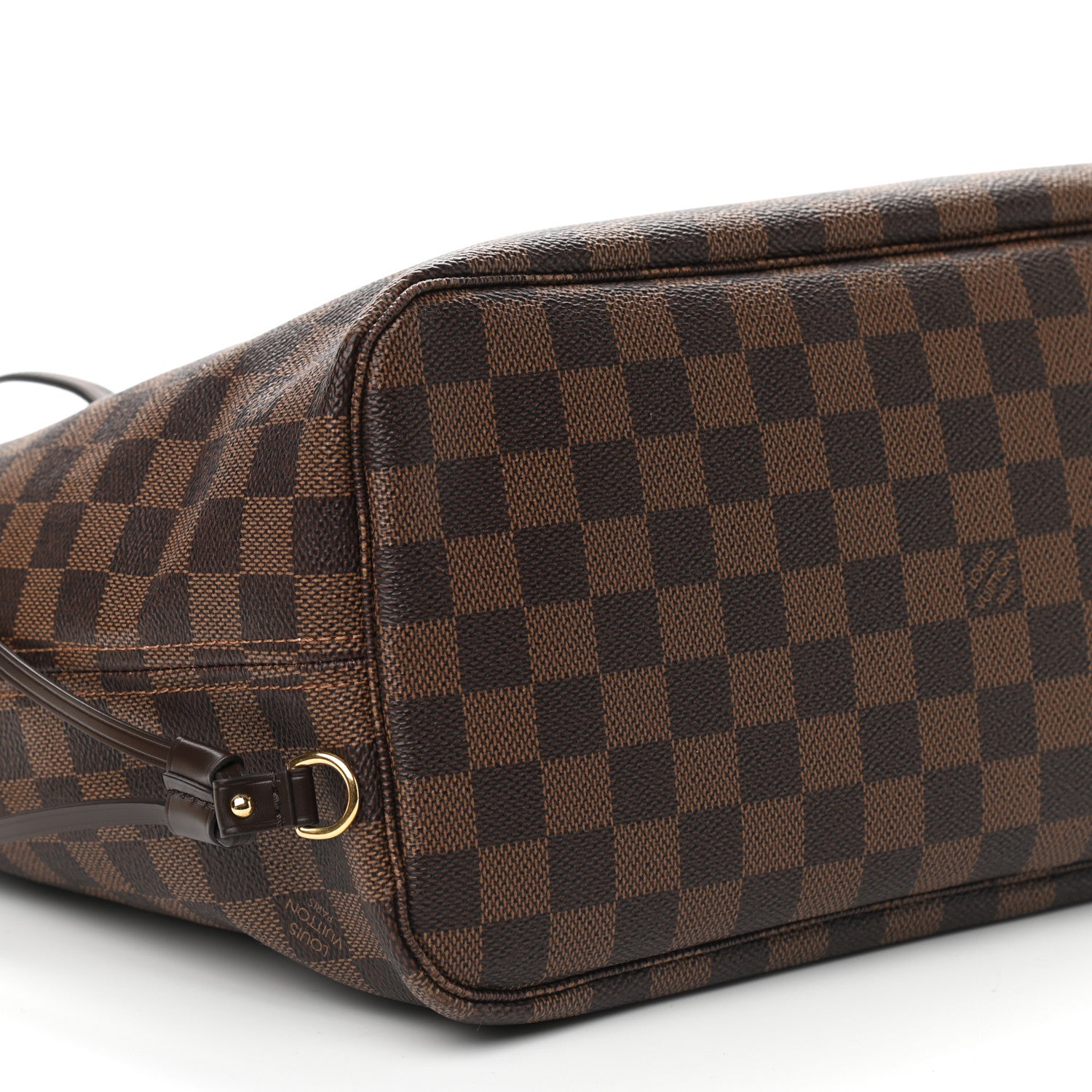 Louis Vuitton Damier Ebene Neo Neverfull MM Rose Ballerine 10 of 12