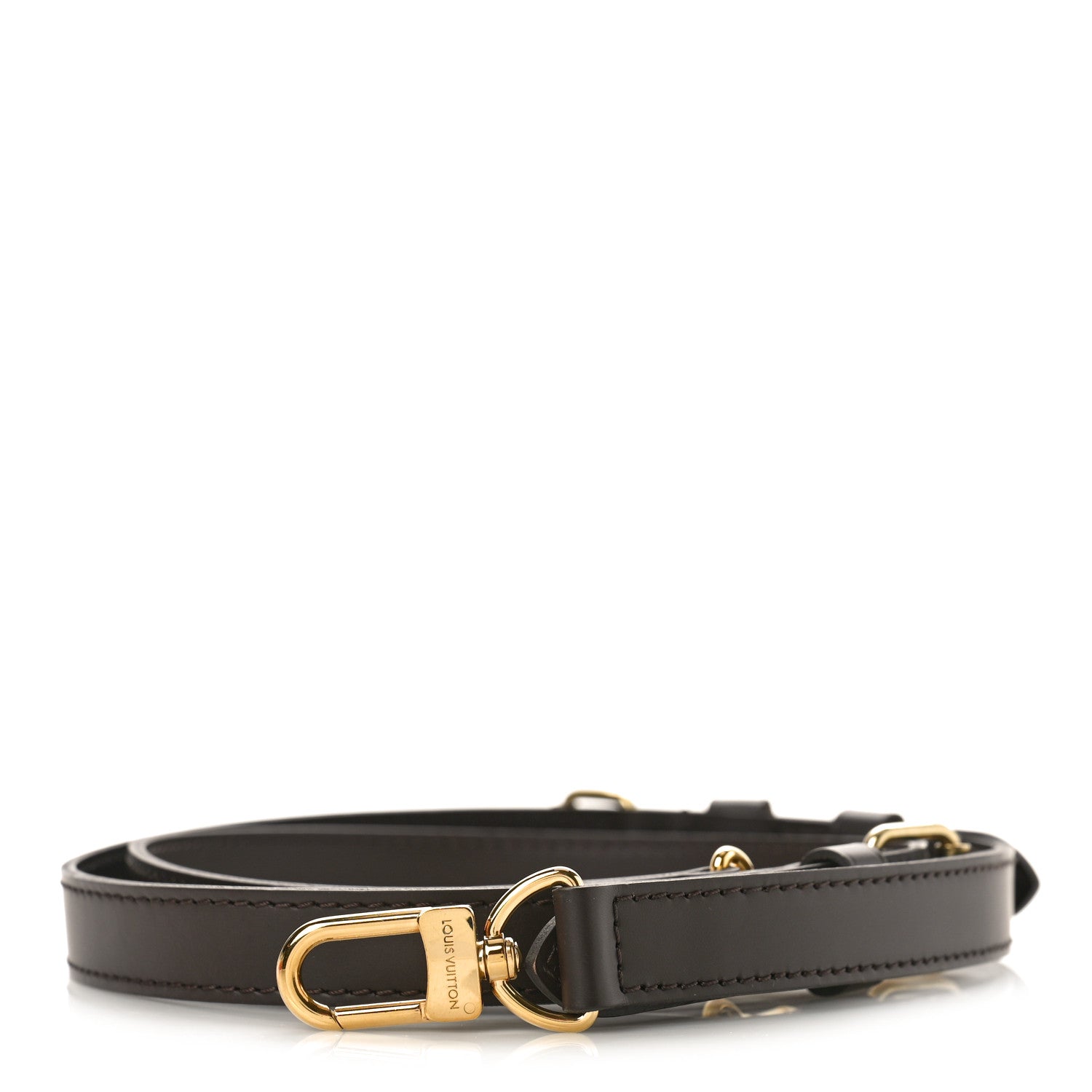 Louis Vuitton Calfskin Adjustable Speedy Bandouliere Shoulder Strap Brown 1 of 3