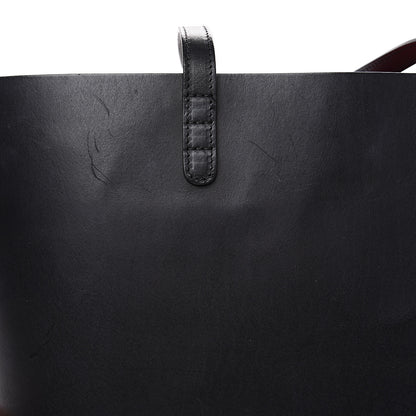 Mansur Gavriel Calfskin Small Shopping Tote Black Flamma 15 of 15