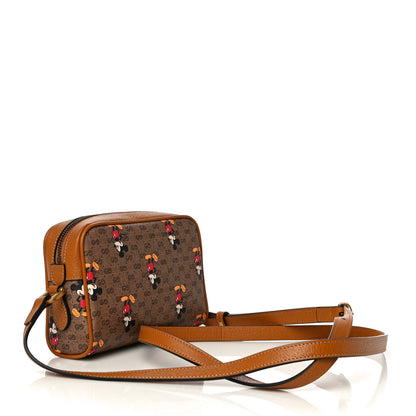 Gucci X DISNEY Mini Vintage GG Supreme Monogram Mickey Mouse Shoulder Bag Beige Vintage Sun Oil 3 of 11