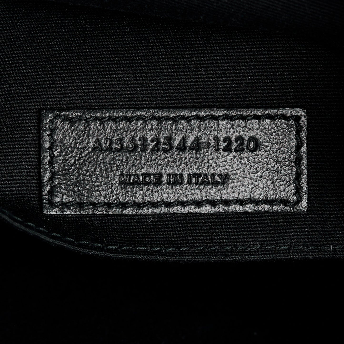 Calfskin Matelasse Monogram Lou Camera Bag Black