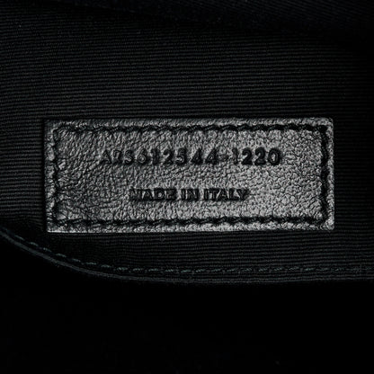 Saint Laurent Calfskin Matelasse Monogram Lou Camera Bag Black 7 of 15