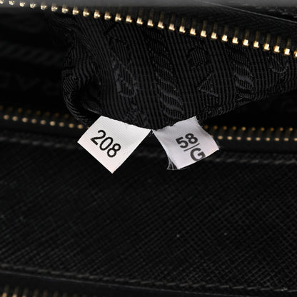 Prada Saffiano Large Galleria Double Zip Tote Black 7 of 10