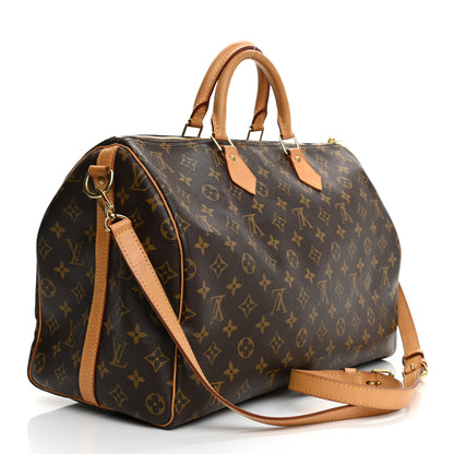 Louis Vuitton Monogram Speedy Bandouliere 40 3 of 11